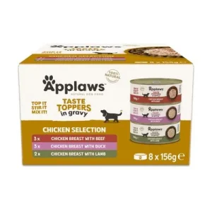 Výhodné balení Applaws Taste Toppers 16 x 156 g