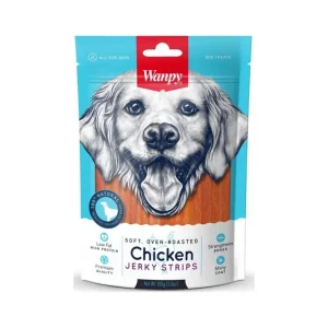 Wanpy Dog Soft Chicken Jerky Strips 100 g | Pejskovice
