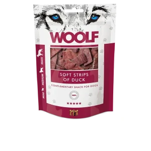 WOOLF Kachní měkké proužky 100g | Pejskovice