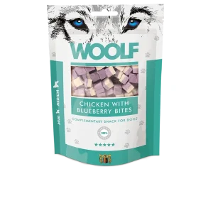 WOOLF Kousky z kuřecího masa s borůvkami 100g | Pejskovice