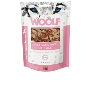 WOOLF Měkký sendvič z kachního masa s treskou 100g | Pejskovice