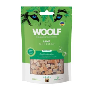 WOOLF Soft Cubes - Lamb/jehně (monoprotein) 100g | Pejskovice