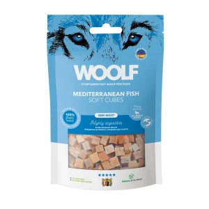 WOOLF Soft Cubes - Mediteranean Fish 100g | Pejskovice