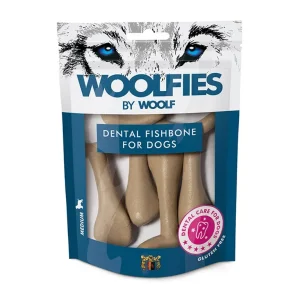 Woolfies Dental Fishbone M 200g | Pejskovice