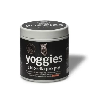 Yoggies Chlorella pro psy 100g Sladkovodní řasa (zápach z tlamy i prebiotikum) | Pejskovice