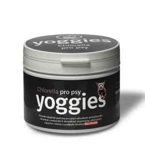 Yoggies Chlorella pro psy 250g Sladkovodní řasa (zápach z tlamy i prebiotikum) | Pejskovice