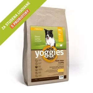 Yoggies granule pro psy lisované za studena s probiotiky s krůtím masem a jáhly 5kg | Pejskovice