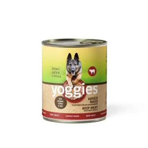Yoggies hovězí konzerva s ostropestřcem mariánským 800g | Pejskovice