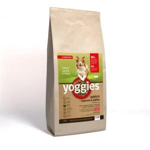 Yoggies Ibérico vepřové maso s jablky, granule lisované za studena s probiotiky 10kg | Pejskovice