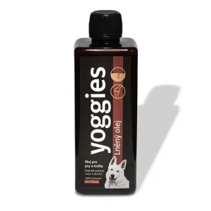 Yoggies Lněný olej pro psy a kočky 500 ml | Pejskovice