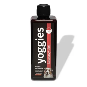 Yoggies Lososový olej pro psy a kočky 500 ml | Pejskovice