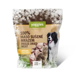 Yoggies Mrazem sušené (lyofilizované) krůtí maso 85g | Pejskovice