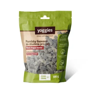 Yoggies za studena lisované maso – Black Angus hovězí 300g | Pejskovice