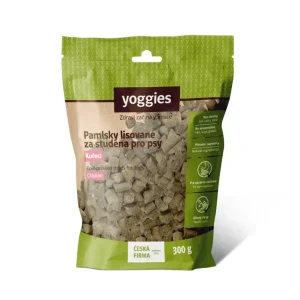Yoggies za studena lisované maso – Kuřecí 300g | Pejskovice